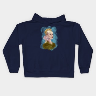 Anya Taylor-Joy fanart Kids Hoodie